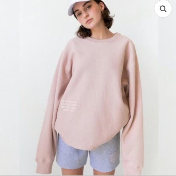Mayfair The Label SELF LOVE CLUB Crewneck Sweatshirt - Pink, One Size - Picture 6 of 6